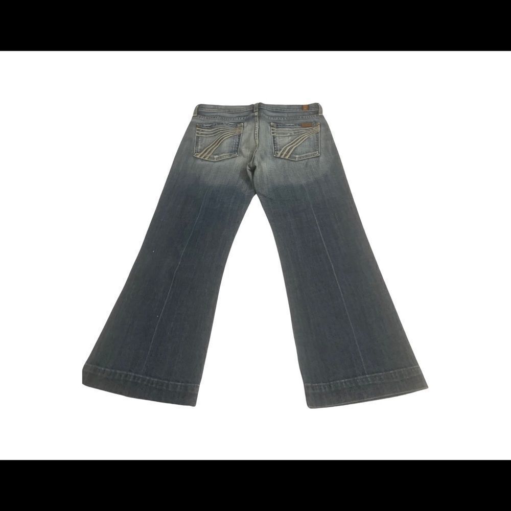 7 Fam cropped jeans